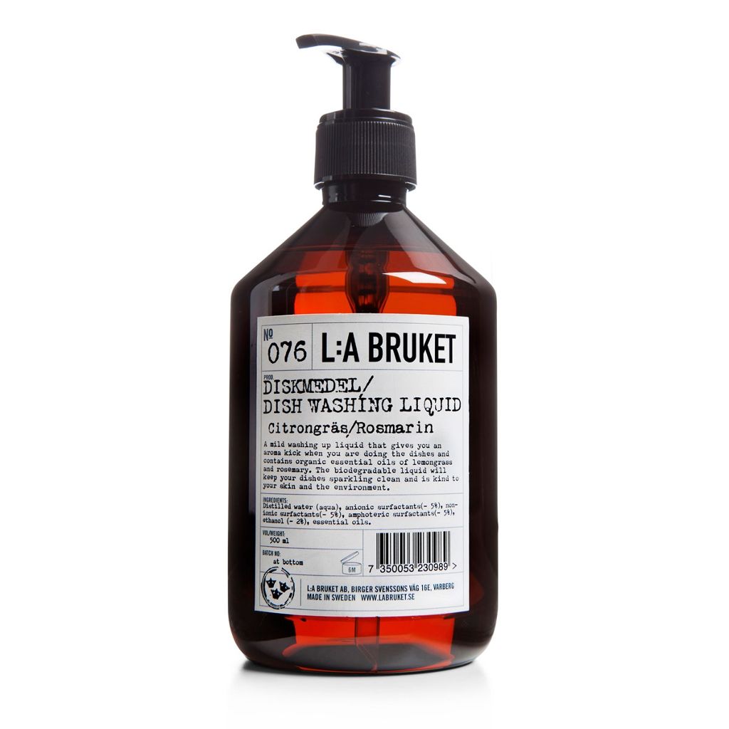 LA BRUKET（ラ・ブルケット） 076 ディッシュウォッシングソープ レモングラス/ローズマリー