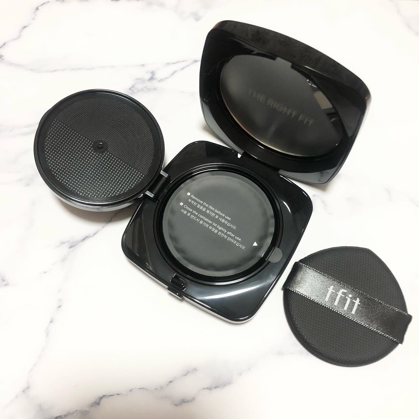 レイヤリングフィット グロークッションEX/TFIT/クッションファンデーションを使ったクチコミ（2枚目）