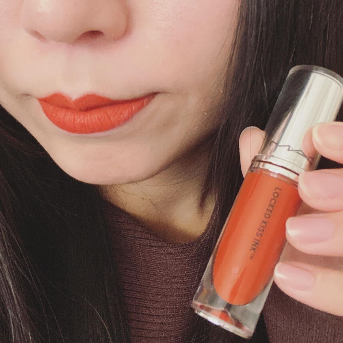 M·A·C ロックド キス インク リップカラー/M・A・C/口紅を使ったクチコミ(4枚目)