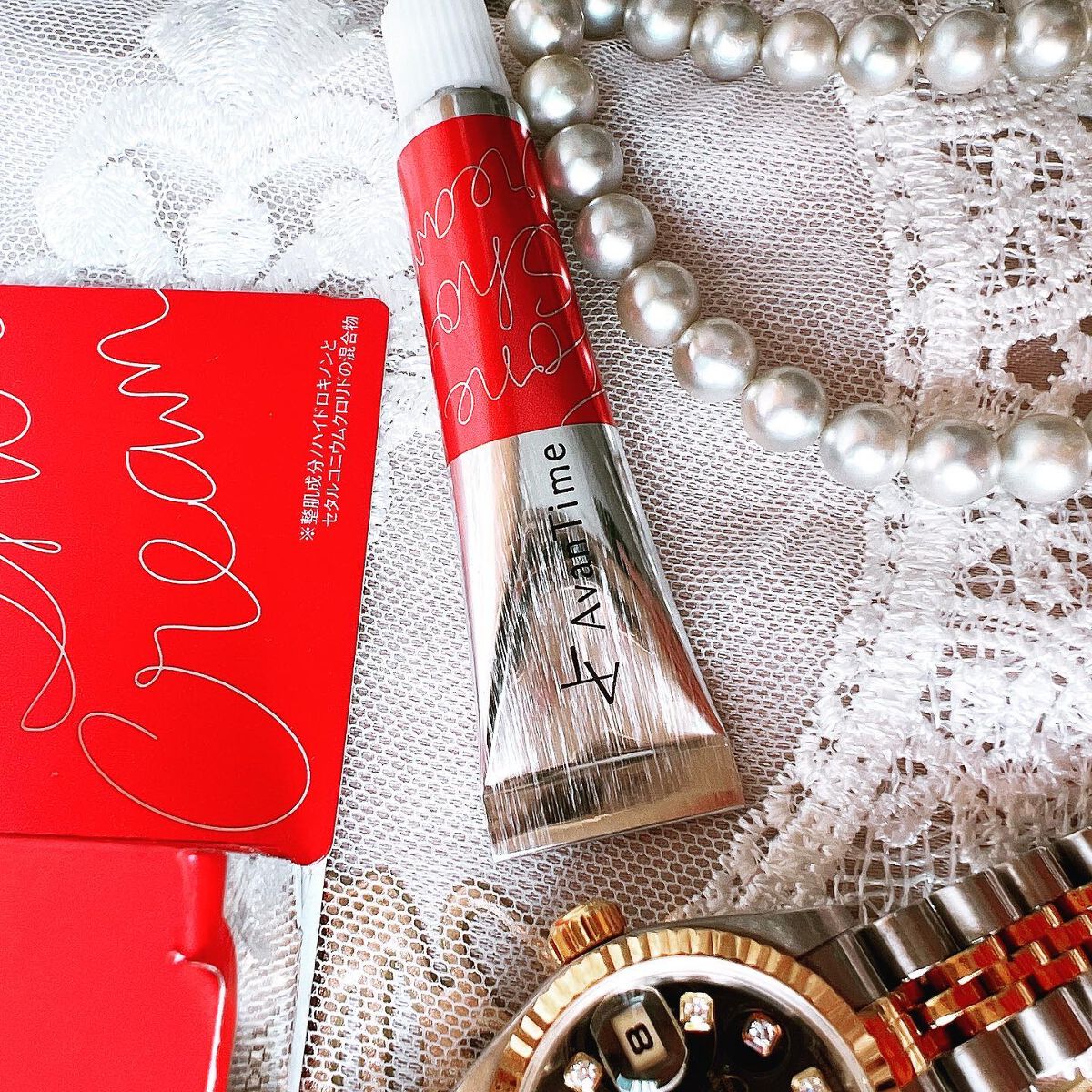 トーンショットクリーム/アバンタイム/フェイスクリームを使ったクチコミ(5枚目)