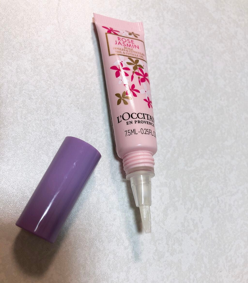 Saya on LIPS 「☑︎L'OCCITANEロクシタン ジャスミンローズ ネイルオ..」(2枚目)