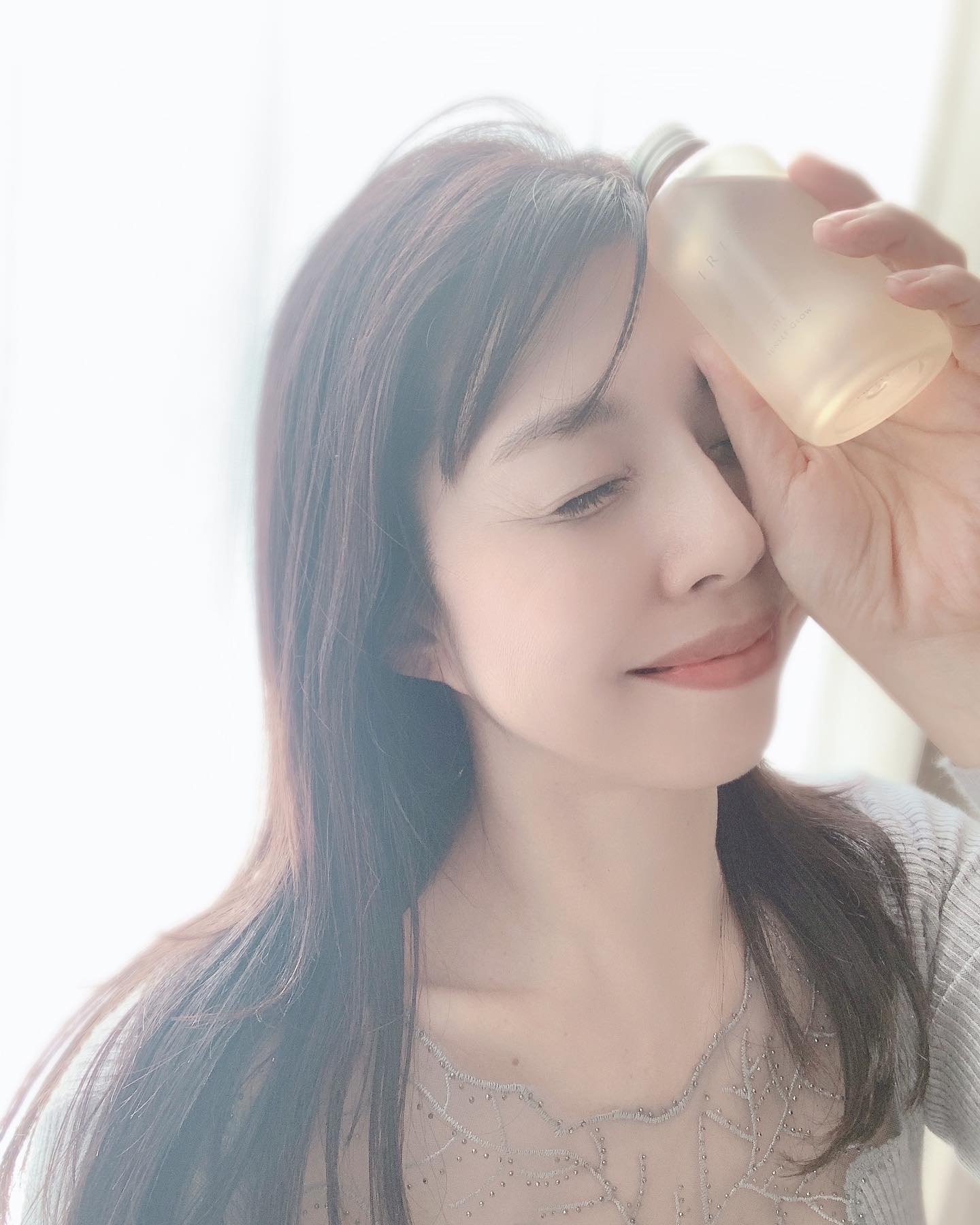 イーリス ヘアオイル サンセットグロウ/IRIS/その他スタイリングを使ったクチコミ（1枚目）