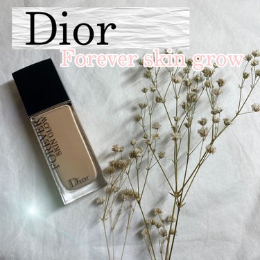 【旧】ディオールスキン フォーエヴァー フルイド グロウ 1W ウォーム/Dior/リキッドファンデーションを使ったクチコミ（1枚目）