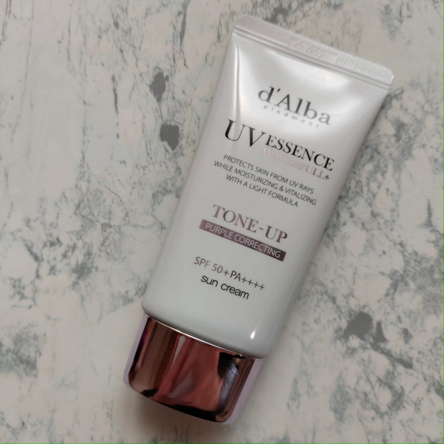 ウォータフルトーンアップサンクリーム/ダルバ/日焼け止めクリームを使ったクチコミ(2枚目)