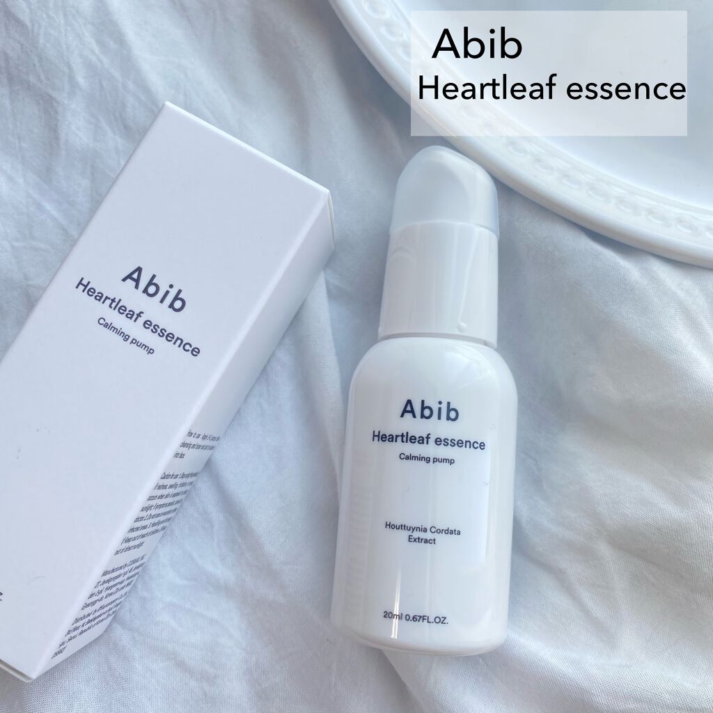 Heartleaf essence Calming pump/Abib /美容液を使ったクチコミ(1枚目)