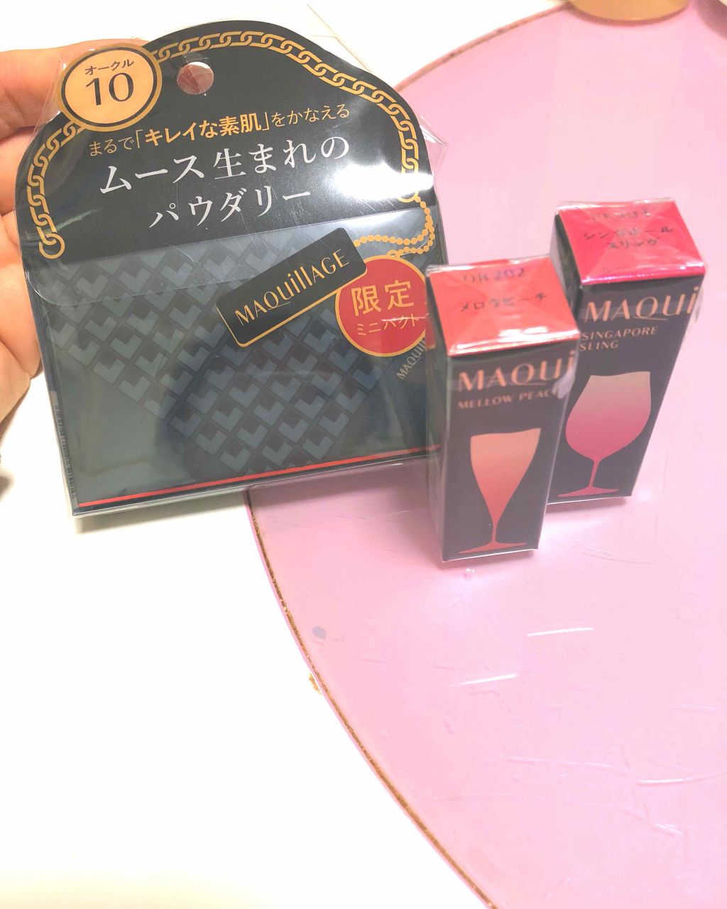 ドラマティックパウダリー UV ミニパクト/マキアージュ/パウダーファンデーションを使ったクチコミ（1枚目）