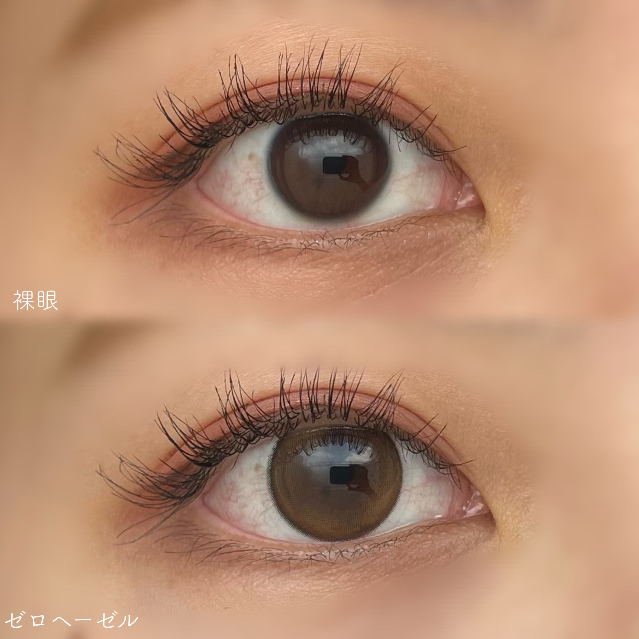 LILMOON 1day 0.03ZERO/LILMOON/ワンデー（１DAY）カラコンを使ったクチコミ（3枚目）