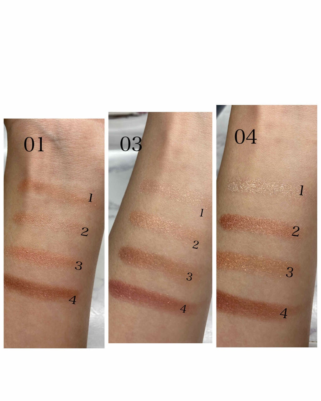 ニュアンスオンアイシャドウ/CEZANNE/アイシャドウパレットを使ったクチコミ(3枚目)