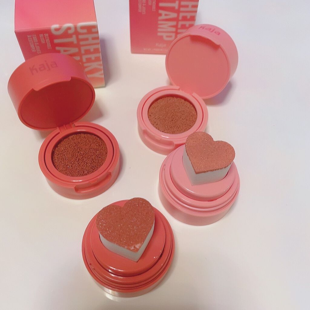 チーキースタンプ/Kaja(カジャ)/リキッドチークを使ったクチコミ(2枚目)