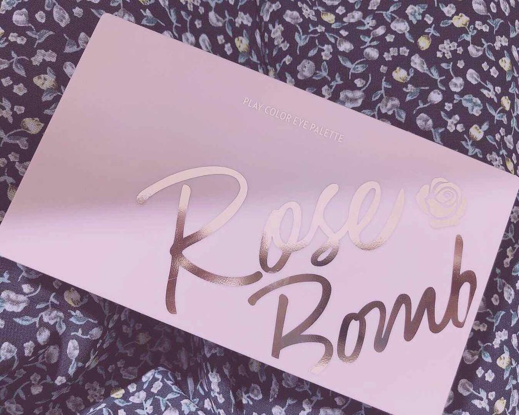 プレイカラーアイパレット ローズボム/ETUDE/アイシャドウパレットを使ったクチコミ（1枚目）