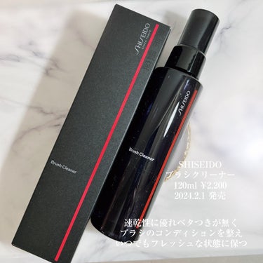 SHISEIDO ブラシクリーナー/SHISEIDO/その他化粧小物を使ったクチコミ（5枚目）