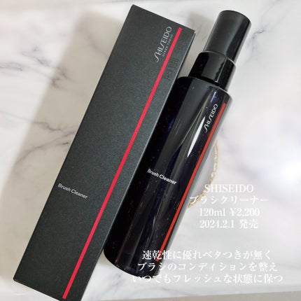 SHISEIDO ブラシクリーナー/SHISEIDO/その他化粧小物を使ったクチコミ(5枚目)