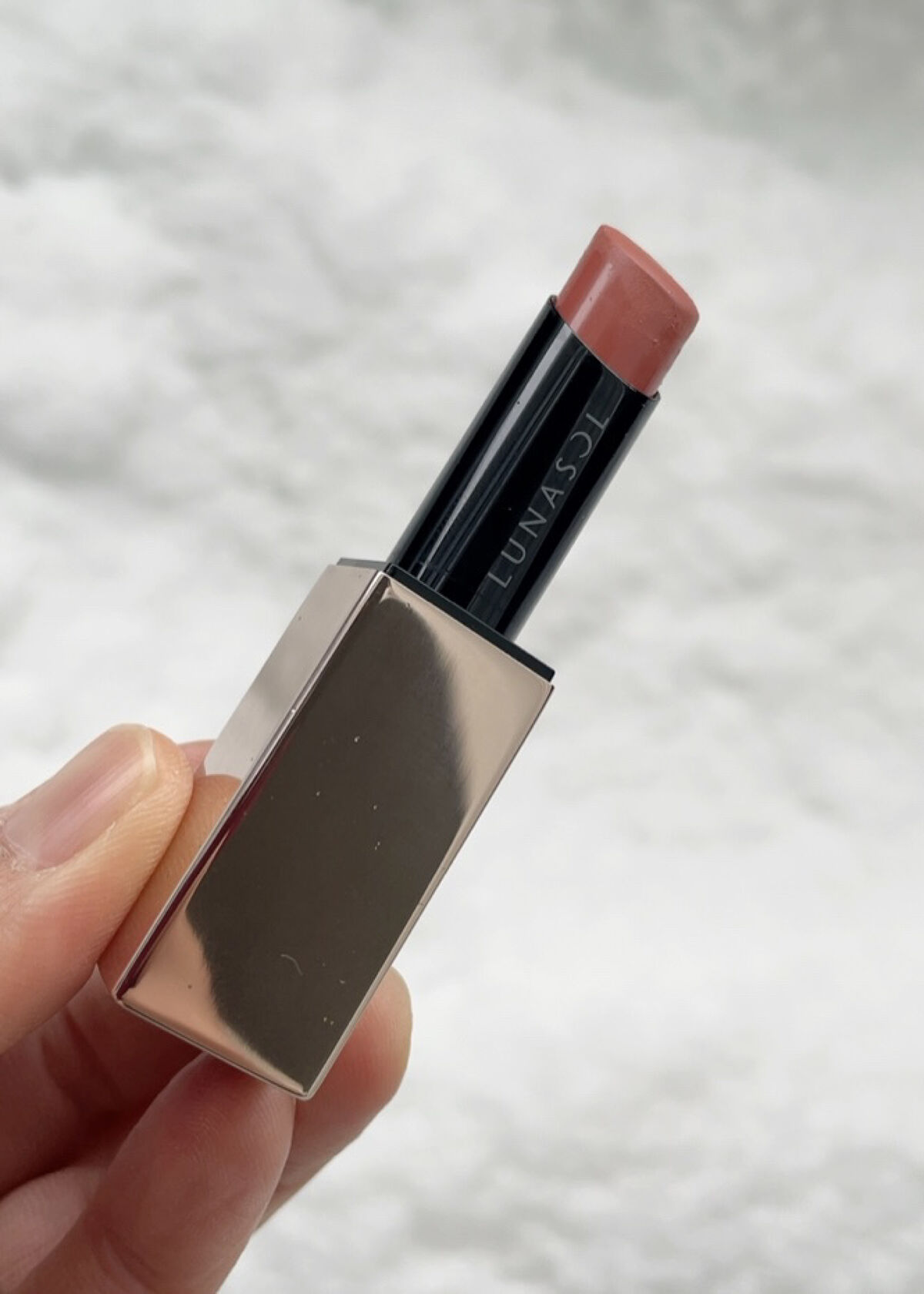 プランプメロウリップス サテン EX10 Lady Antique（限定）/LUNASOL/口紅を使ったクチコミ（3枚目）