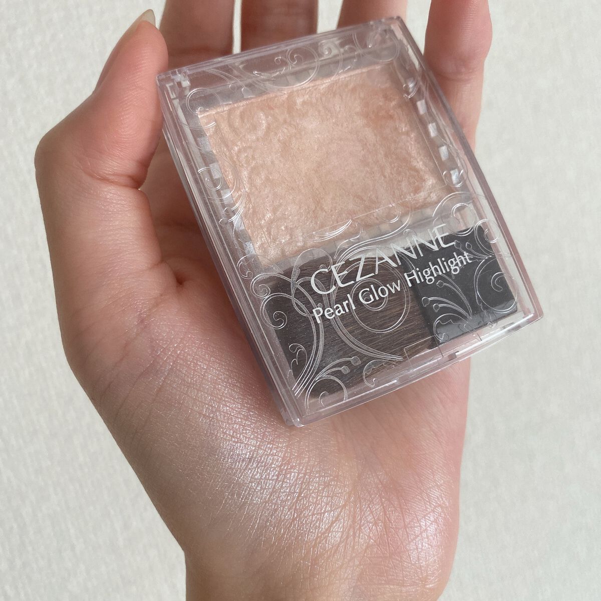 パールグロウハイライト/CEZANNE/パウダーハイライトを使ったクチコミ(2枚目)