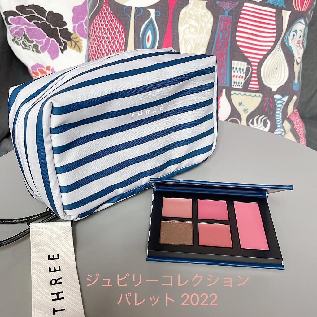 ジュビリーコレクション  パレット 2022/THREE/メイクアップキットを使ったクチコミ（1枚目）