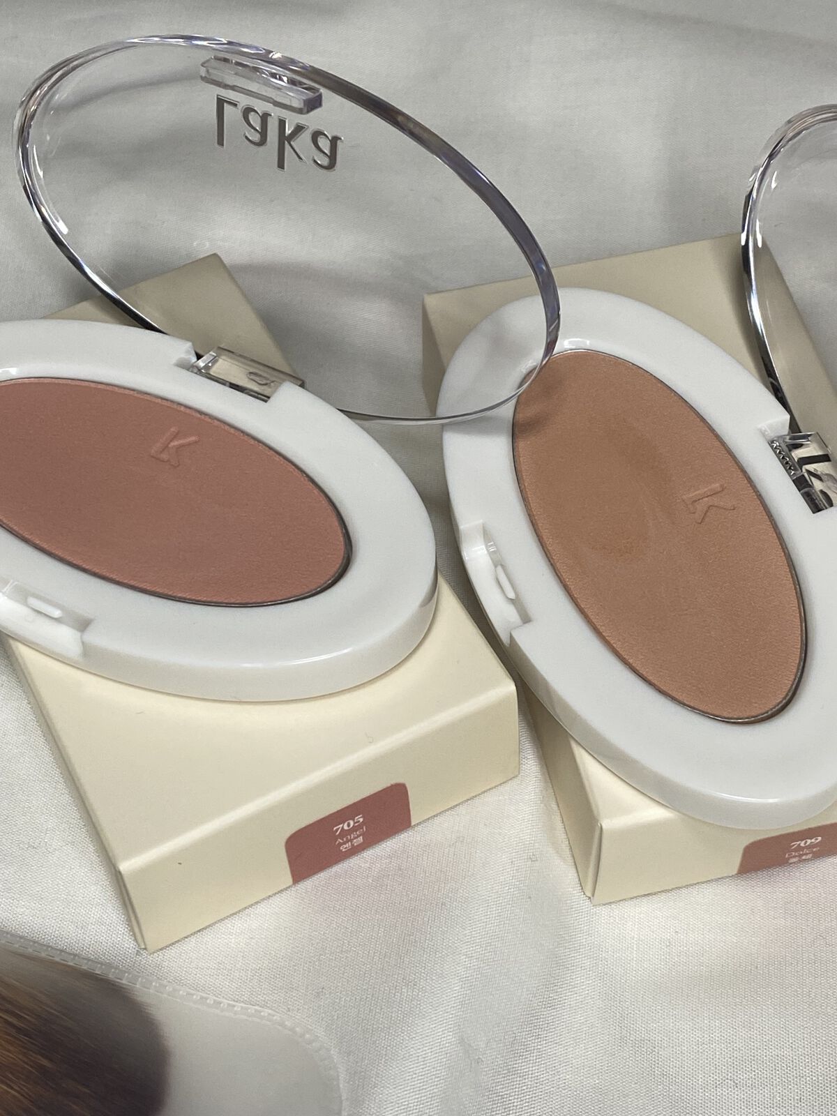 ラブシルクブラッシュ/Laka/パウダーチークを使ったクチコミ（3枚目）