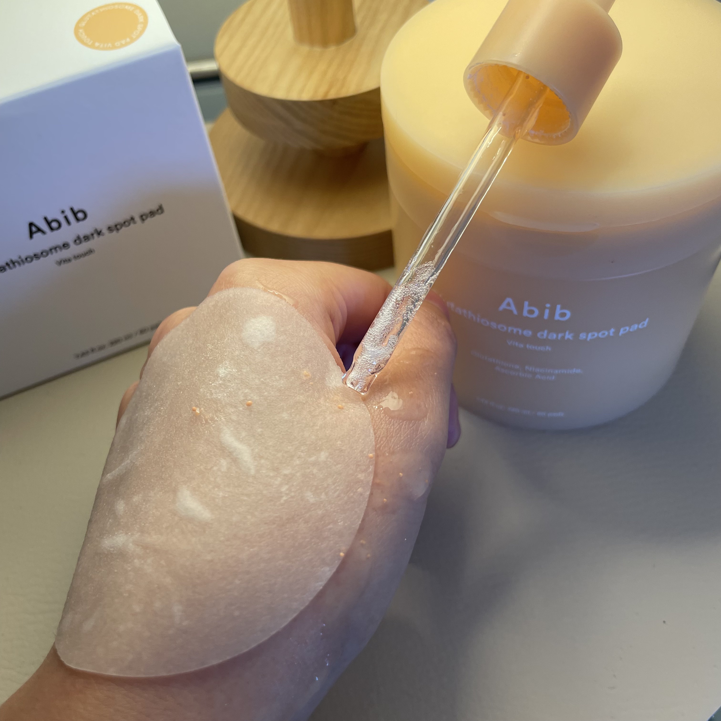 グルタチオンソームダークスポットセラムビタドロップ/Abib /美容液を使ったクチコミ（2枚目）