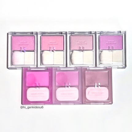 マイフェイブ インフュージング ブラッシュ 01 イノセンス/HOLIKA HOLIKA/パウダーチークを使ったクチコミ(1枚目)