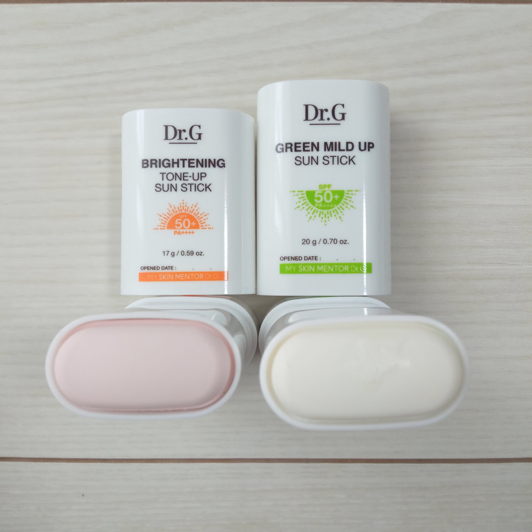 グリーンマイルドサンスティック SPF50+ PA++++/Dr.G/日焼け止めスティックを使ったクチコミ（3枚目）