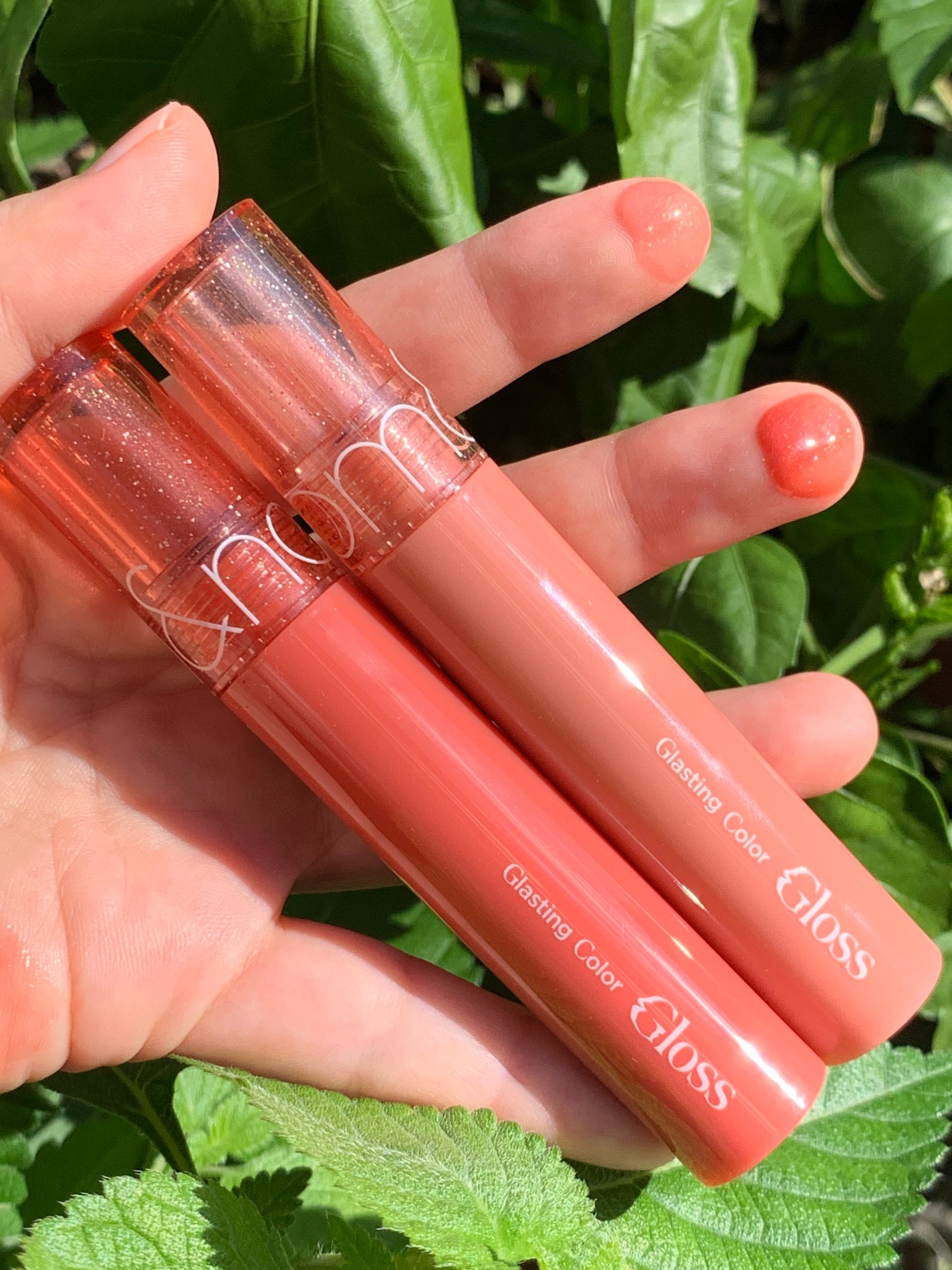 グラスティングカラーグロス/rom&nd/リップグロスを使ったクチコミ(7枚目)