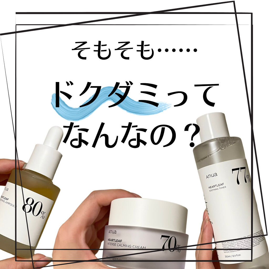 ドクダミ 77 スージングトナー/Anua/化粧水を使ったクチコミ（2枚目）