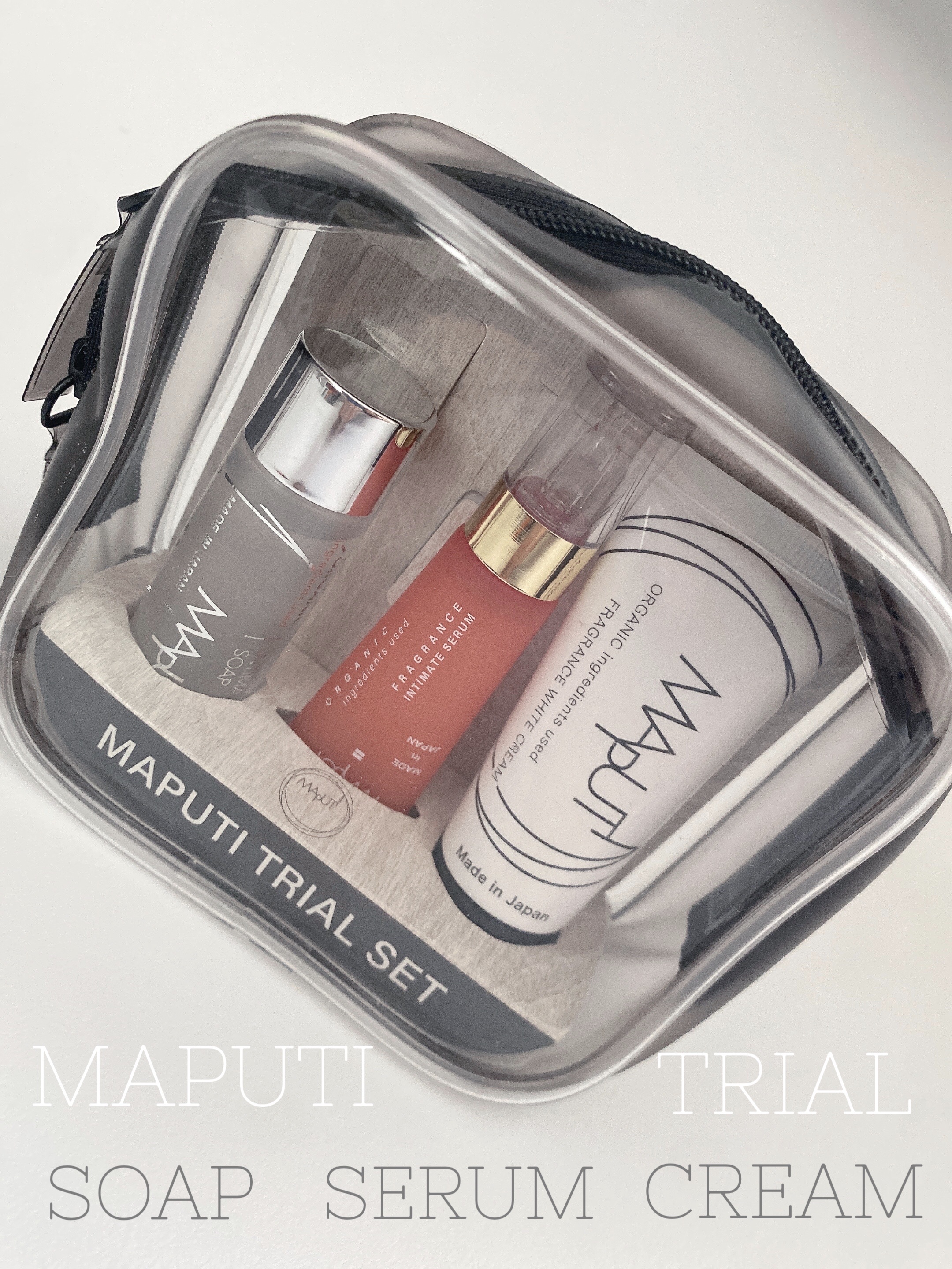 MAPUTI トライアルセット/MAPUTI/トライアルキットを使ったクチコミ（1枚目）