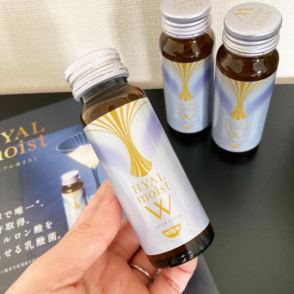 ヒアルモイスト W/日清食品/美容ドリンクを使ったクチコミ(1枚目)
