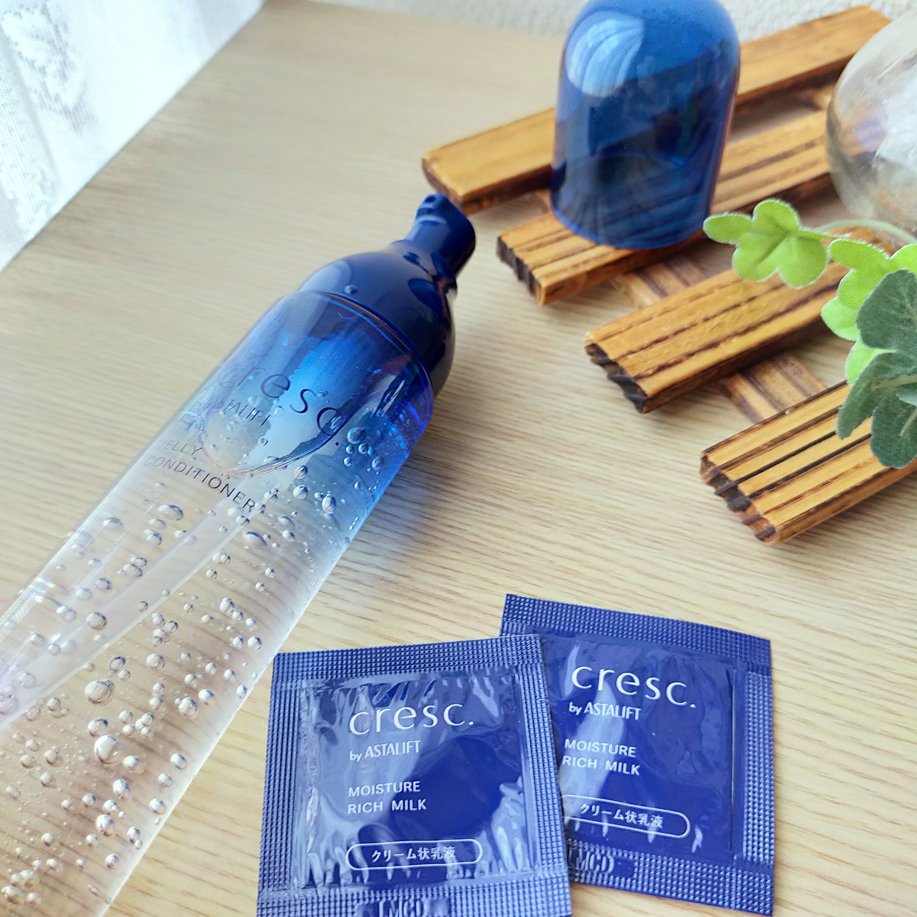 モイスチュア リッチミルク/cresc. by ASTALIFT/乳液を使ったクチコミ（1枚目）
