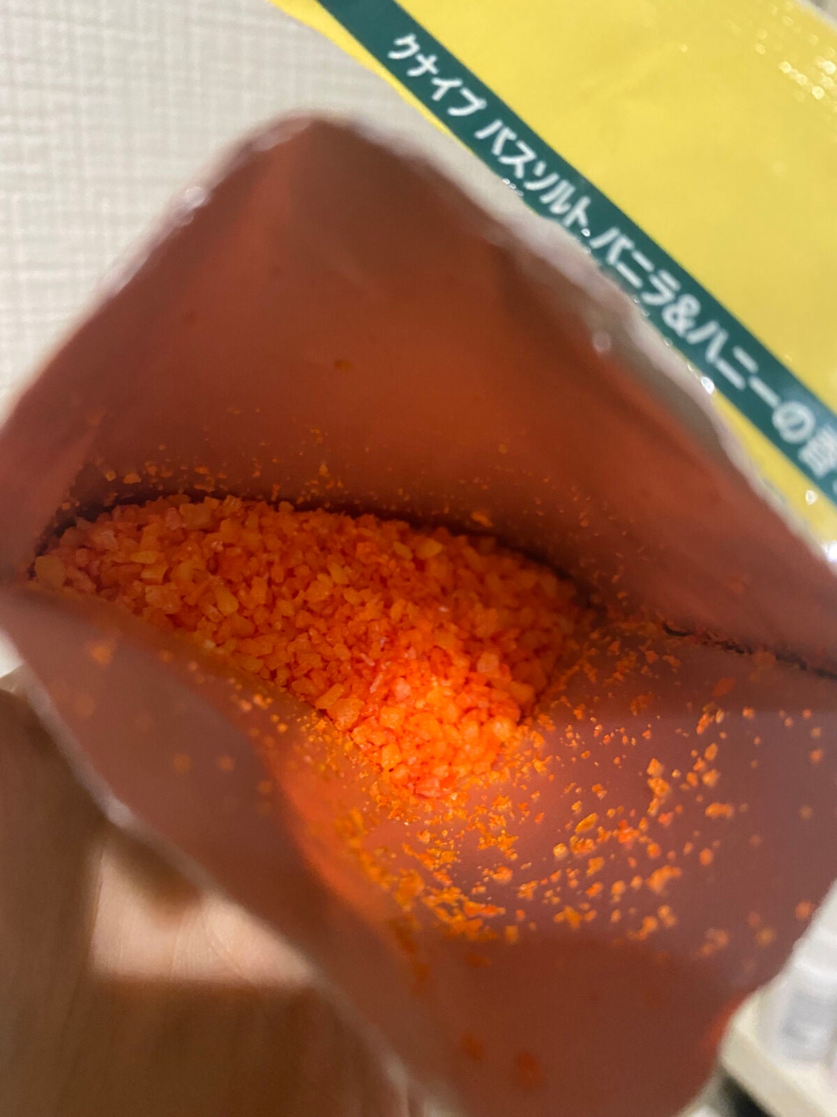 クナイプ バスソルト バニラ&ハニーの香り/クナイプ/無機塩系入浴剤を使ったクチコミ(4枚目)