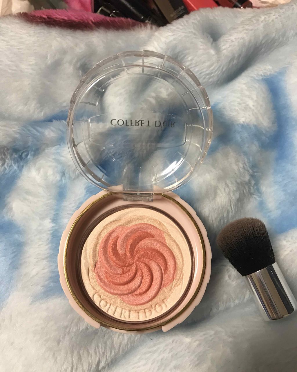 スマイルアップチークス/コフレドール/パウダーチークを使ったクチコミ（2枚目）