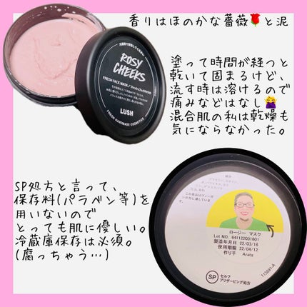 ロージー マスク/ラッシュ/洗い流すパック・マスクを使ったクチコミ(3枚目)