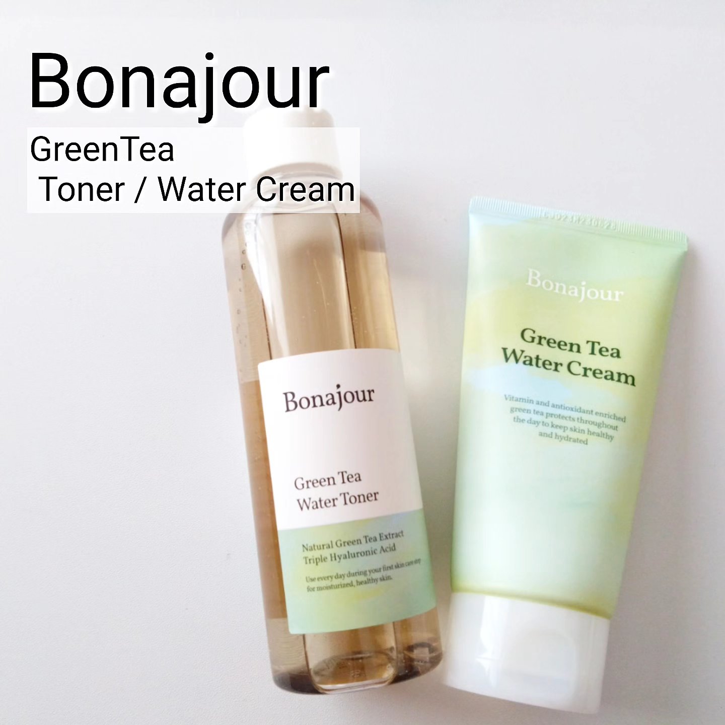 グリーンティーウォーターボム/Bonajour/フェイスクリームを使ったクチコミ（1枚目）
