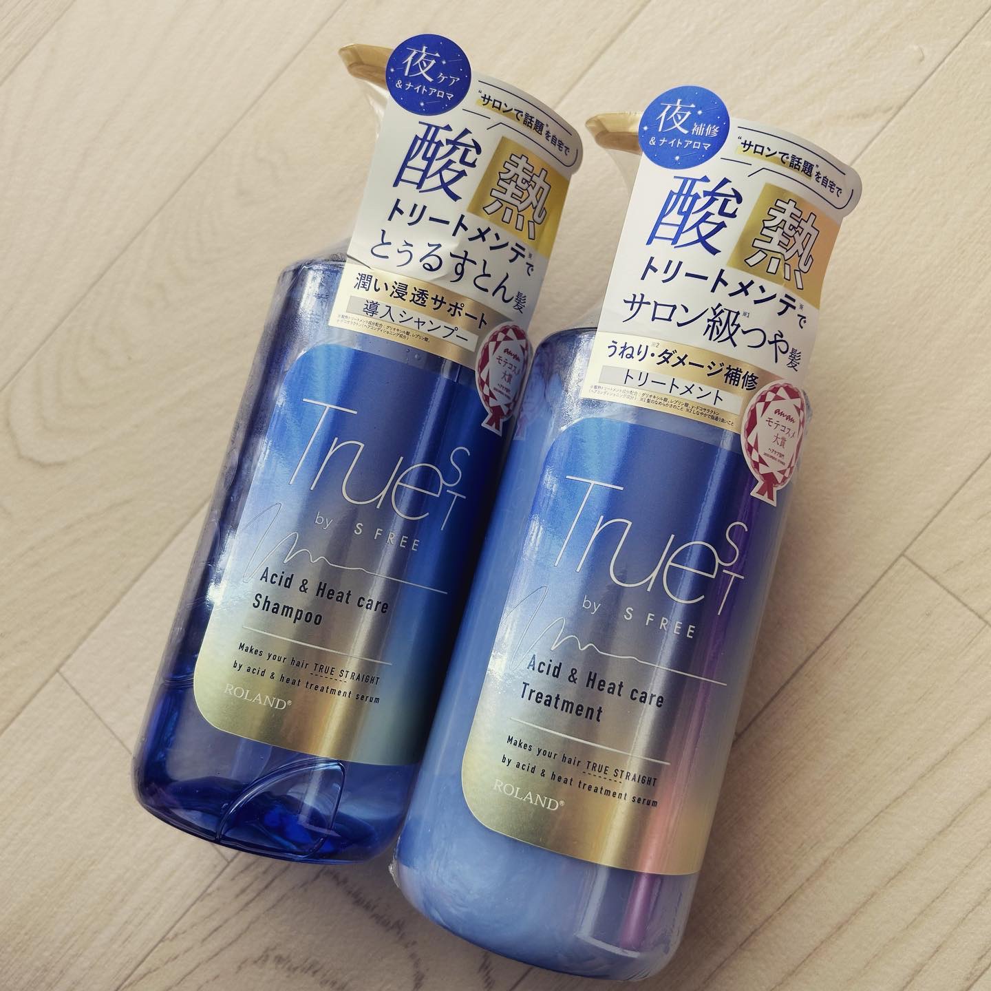  酸熱TRシャンプー／酸熱トリートメント シャンプー本体（480ml）/TRUEST/市販シャンプーを使ったクチコミ（1枚目）