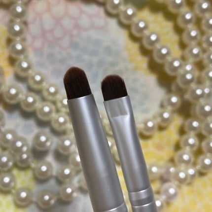 ポイントメイクアップブラシセット/ロージーローザ/メイクブラシを使ったクチコミ(3枚目)