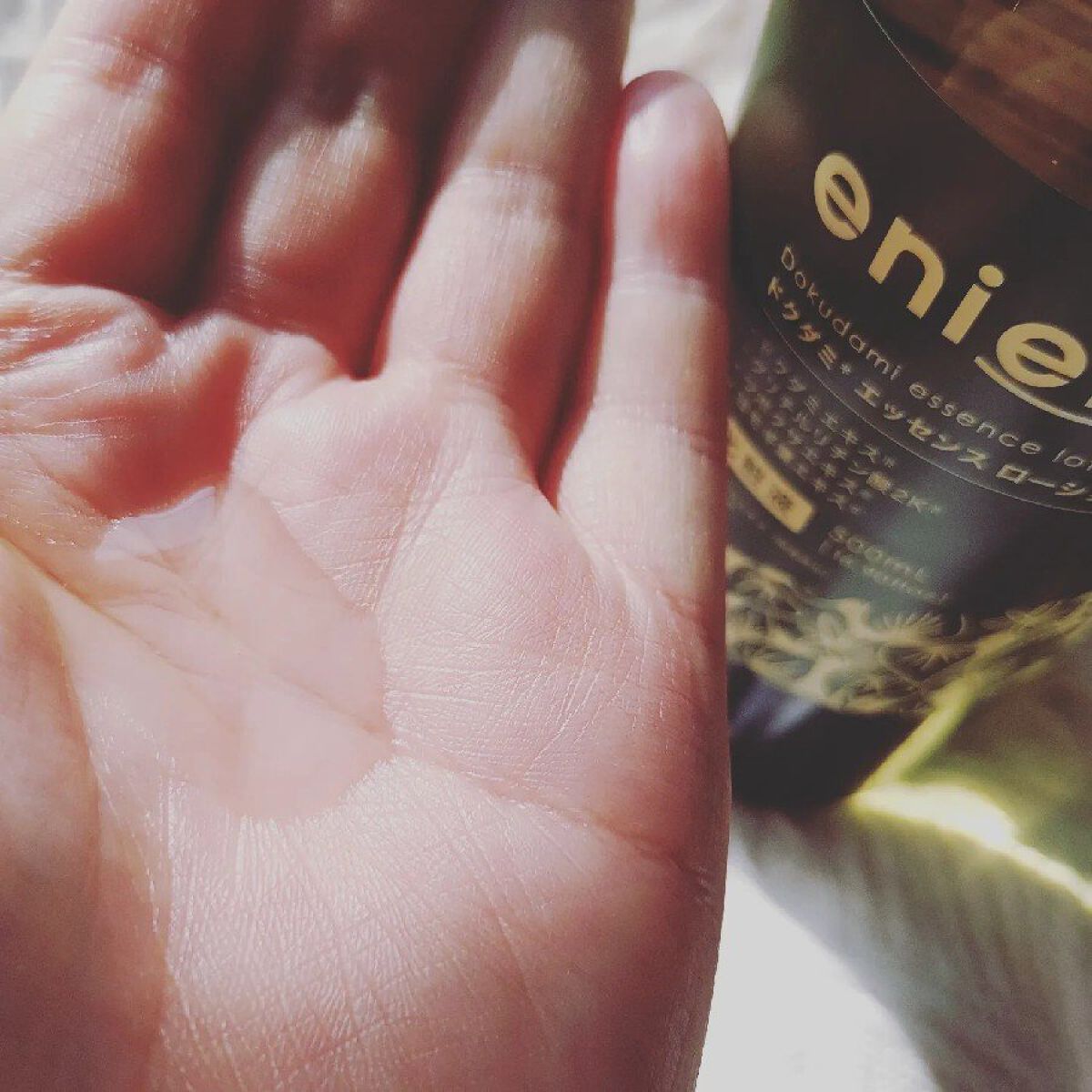 ドクダミ エッセンスローション /enieni /化粧水を使ったクチコミ（3枚目）