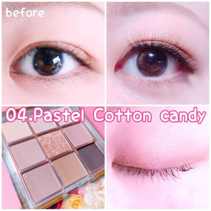 KEYBO FALL IN LOVE SHADOW PALETTE/keybo/アイシャドウパレットを使ったクチコミ(7枚目)