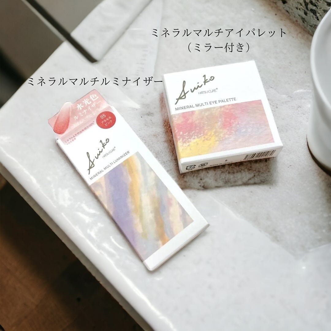 ミネラルマルチルミナイザー/SUIKO HATSUCURE/スティックハイライトを使ったクチコミ(2枚目)
