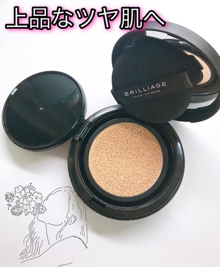 クリエイターズ ロングウェア UV クッション/ブリリアージュ/クッションファンデーションを使ったクチコミ(1枚目)