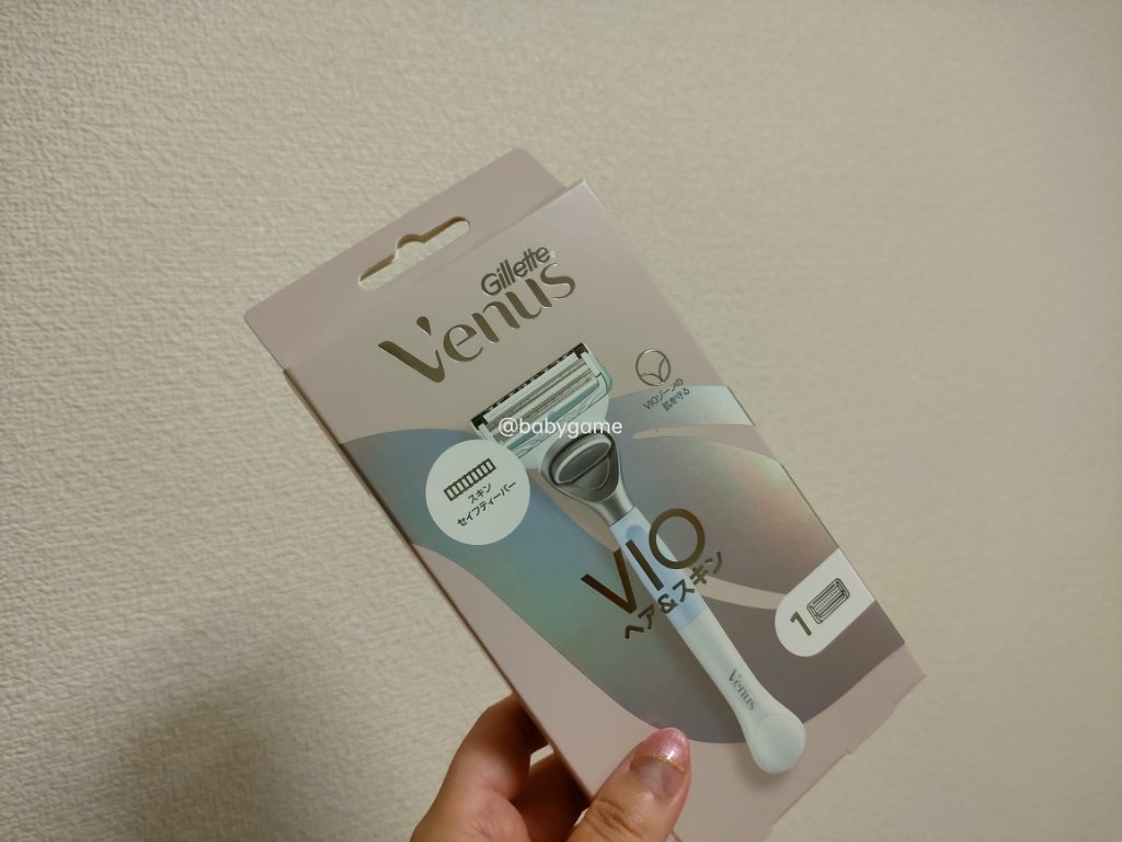 ヴィーナス VIO ヘア&スキン カミソリ/Gillette Venus/シェーバーを使ったクチコミ（1枚目）