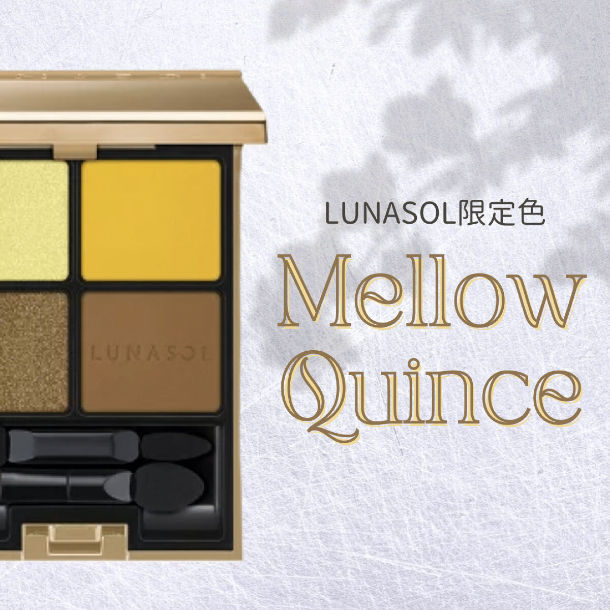 アイカラーレーション EX24 Mellow Quince（限定発売）/LUNASOL/アイシャドウパレットを使ったクチコミ（1枚目）