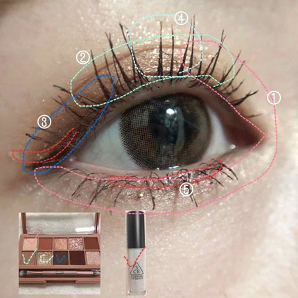 プロ アイ パレット/CLIO/アイシャドウパレットを使ったクチコミ(3枚目)