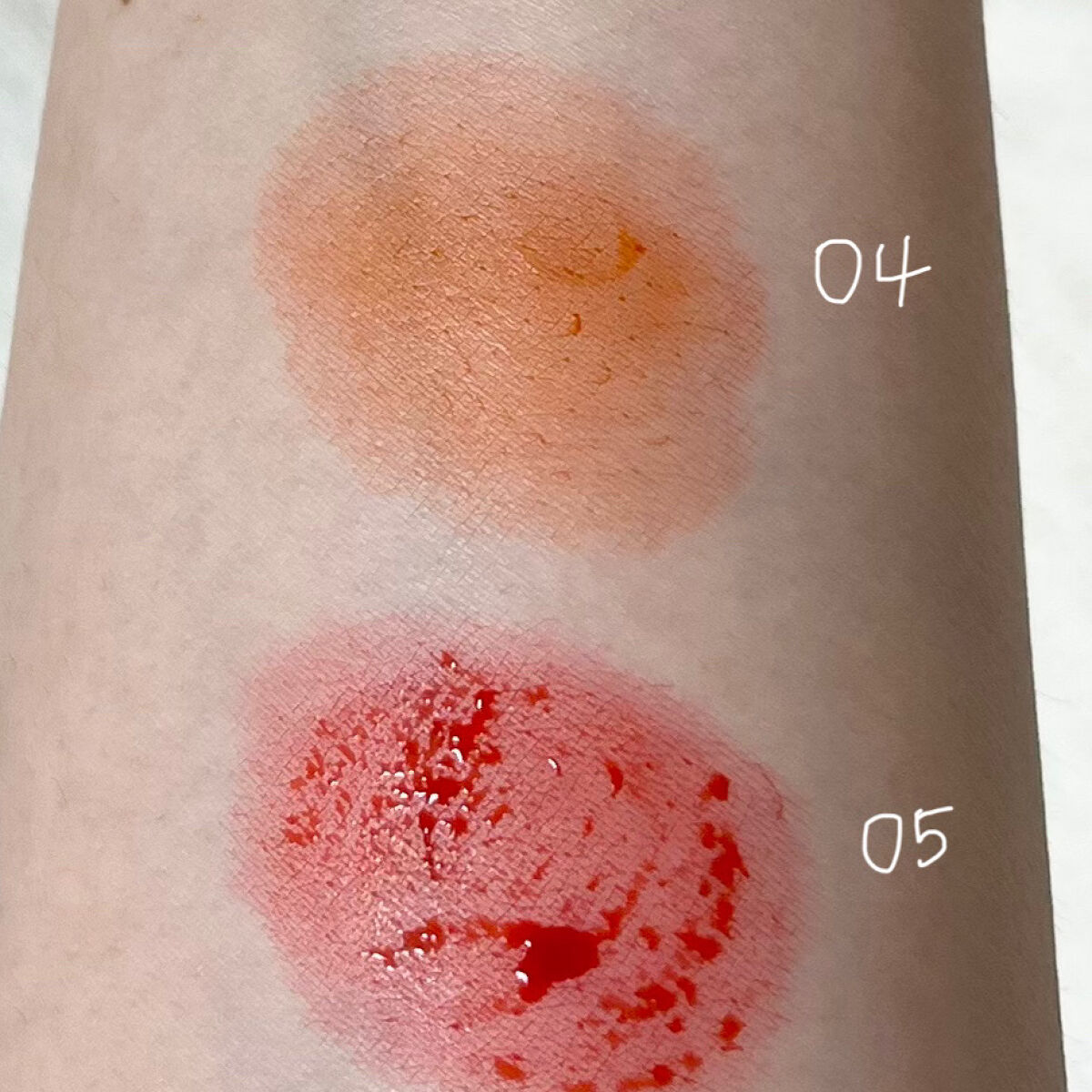 Vit C ウォーターティント 05 Cherry/CathyDoll/リップティントを使ったクチコミ（3枚目）