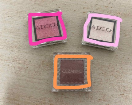 シングルカラーアイシャドウ/CEZANNE/単色アイシャドウを使ったクチコミ(1枚目)