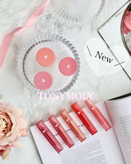 ショッキングリップティント/TONYMOLY/リップティントを使ったクチコミ(1枚目)