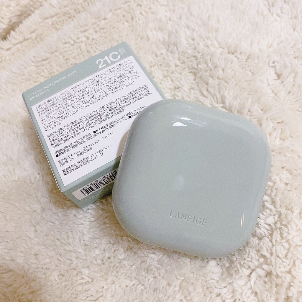 ネオクッション マット/LANEIGE/クッションファンデーションを使ったクチコミ(1枚目)