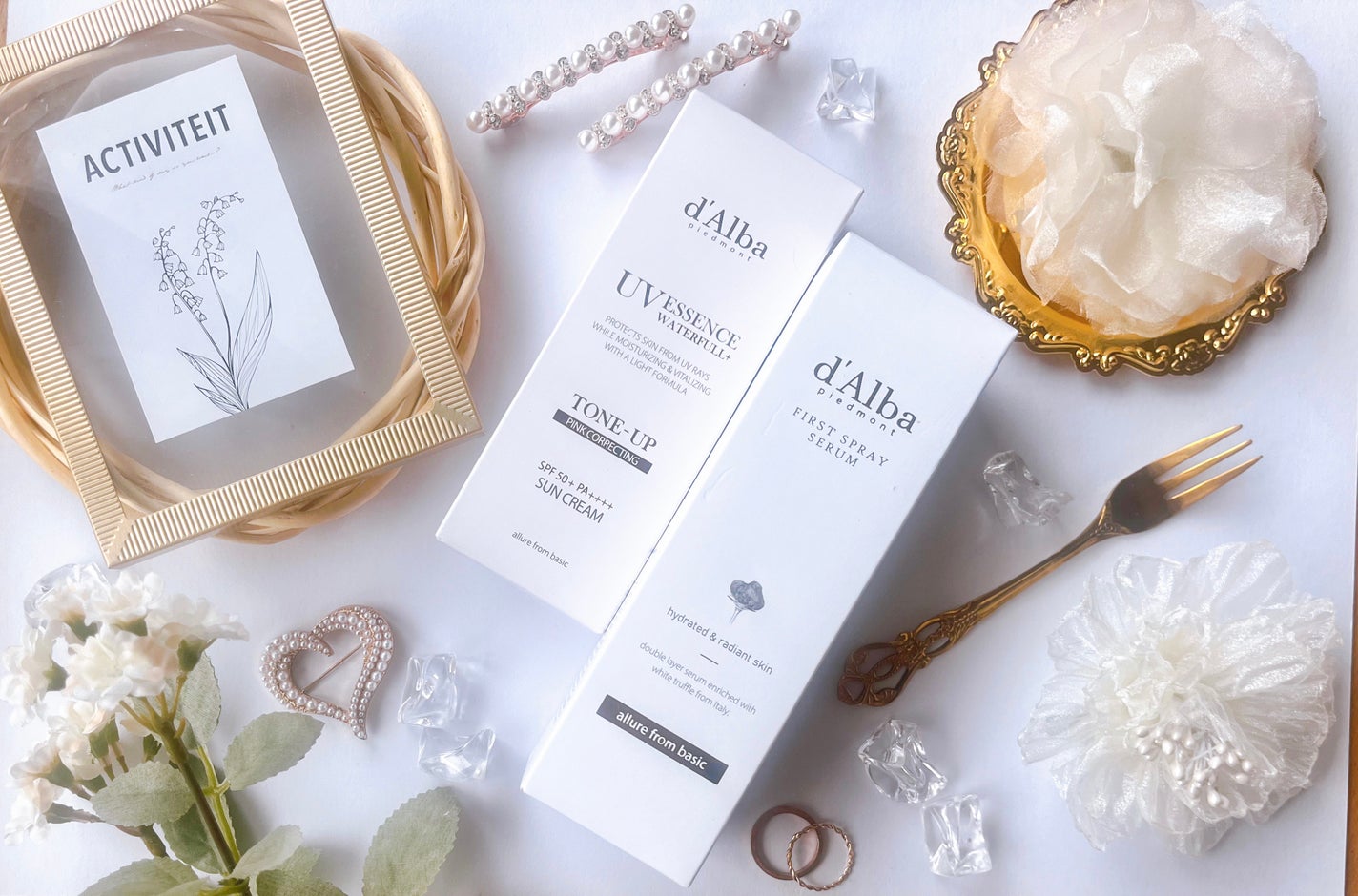 ダルバ ホワイトトリュフファーストスプレーセラム/ダルバ/ミスト状化粧水を使ったクチコミ(2枚目)