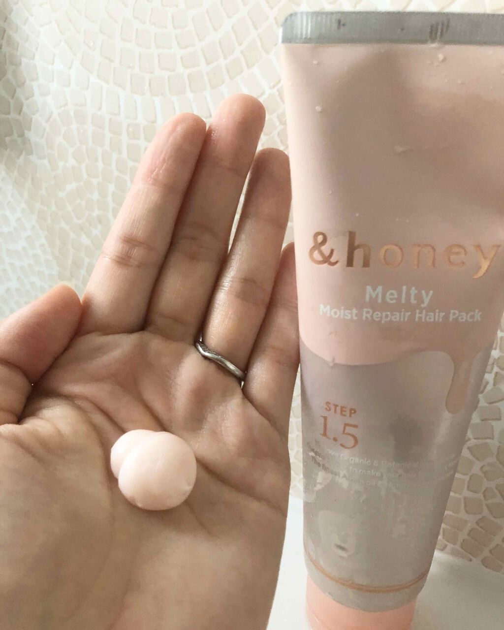 Melty モイストリペア ヘアパック 1.5/&honey/ヘアマスク・ヘアパックを使ったクチコミ（2枚目）