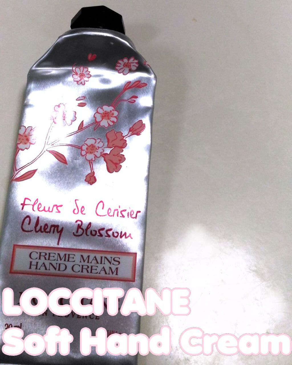 チェリーブロッサム ソフトハンドクリーム/L'OCCITANE/ハンドクリームを使ったクチコミ(1枚目)