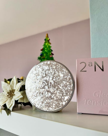 グリーミングテンションパクト/2aN/クリーム・エマルジョンファンデーションを使ったクチコミ(7枚目)