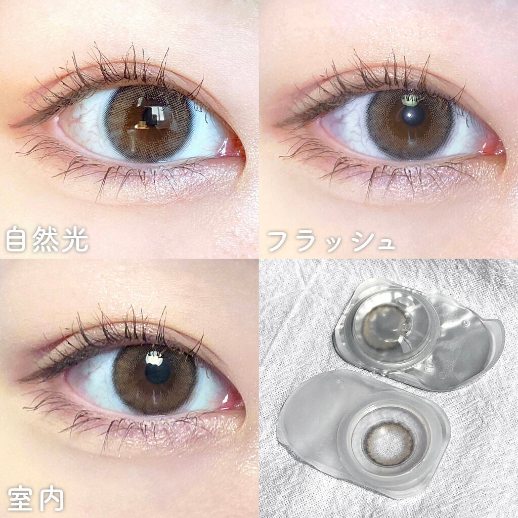 Chu's me 1day/Chu's me/ワンデー(1DAY)カラコンを使ったクチコミ(4枚目)